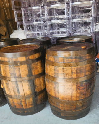 Antique Whiskey Barrel