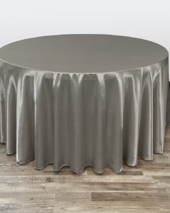 Premium Silk Tablecloths Round