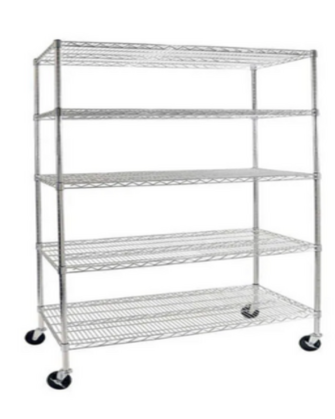 Essex Bar Back - Stainless Steel with White Acrylic Inserts - 84"h x 18"d x 72"d