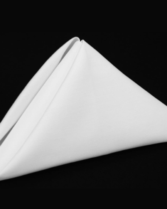 Polyester Napkin - White