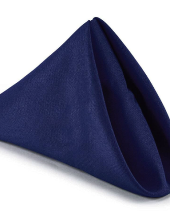 Polyester Napkin - Navy Blue