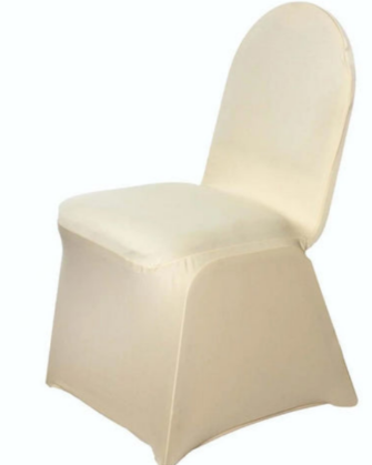 Spandex Chair Cover - Champagne