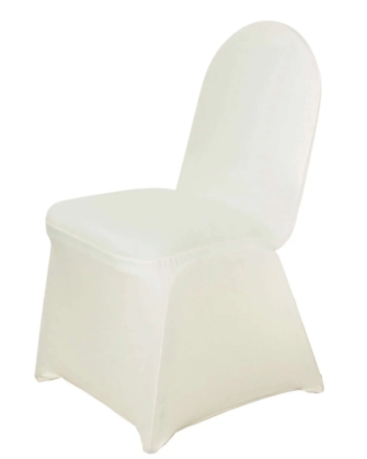 Spandex Chair Cover - Ivory
