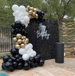 Sequin Backdrop (Gold, Black, Silver)