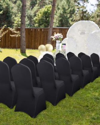 Universal Spandex Chair Cover - Black