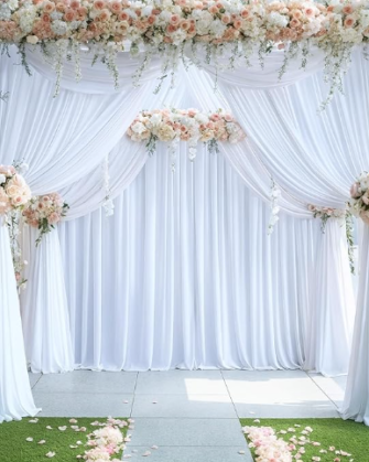 White Champagne Wall