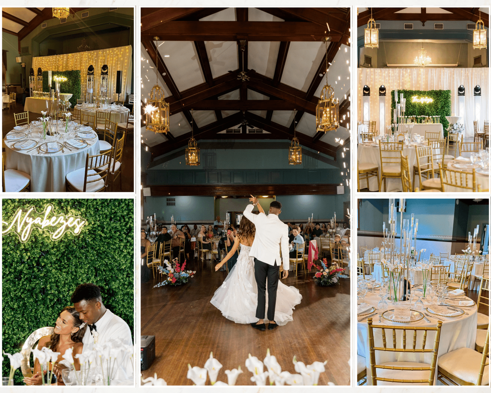 Wedding Decor Close-up