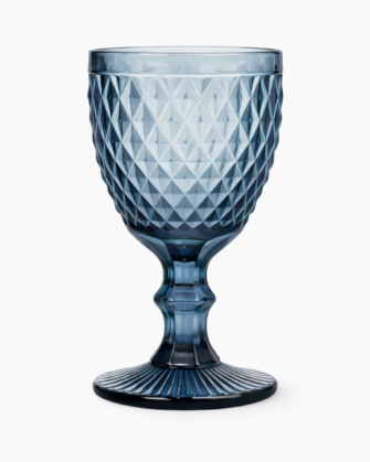Goblet - 310 ml crystal cut glass - Indigo