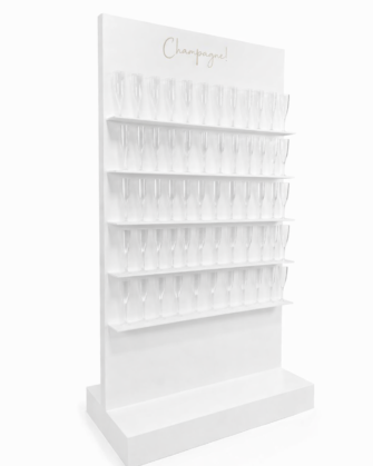 Champagne + Display Wall