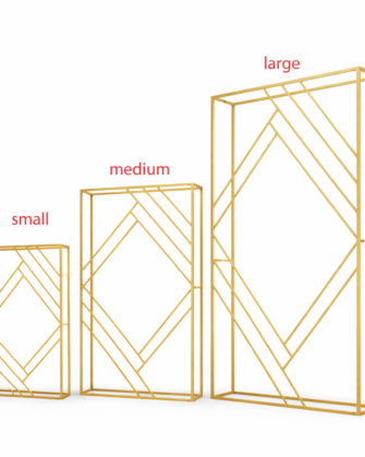Geometric Rectangular Backdrop Set