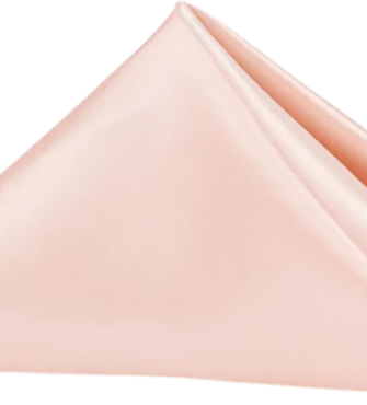 Satin Silk Napkin - Blush Pink