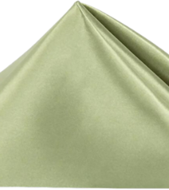 Satin Silk Napkin - Sage Green