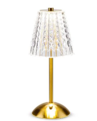 Gold Crystal Table Lamp (Set of 10)