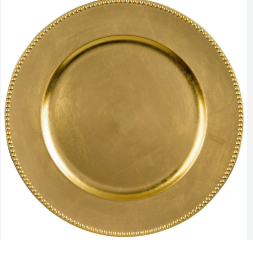 Gold Charger Plate